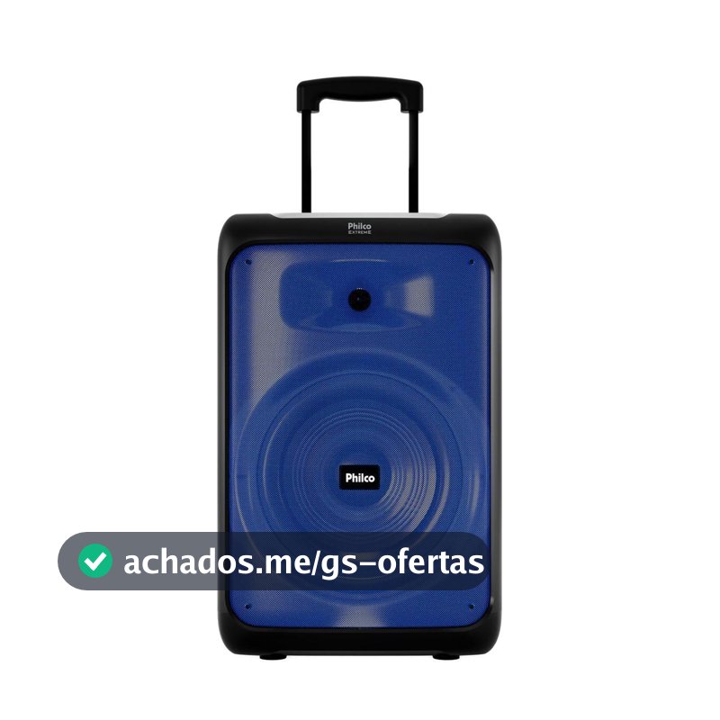 Caixa de Som Philco Extreme 600W Bluetooth v5.1 PCX5200