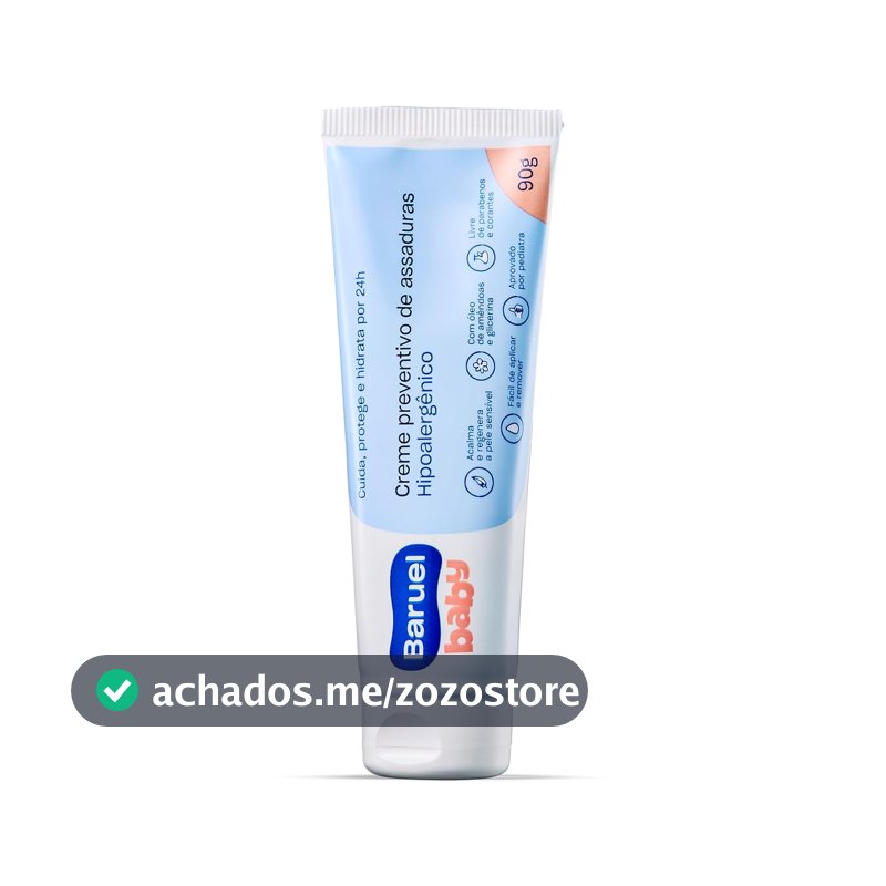 Creme Preventivo contra assaduras 90g – Baruel Baby