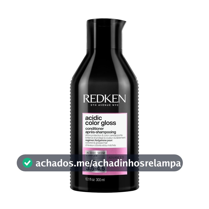 Redken Condicionador Acidic Color Gloss, Fórmula Acidificante, 300ml
