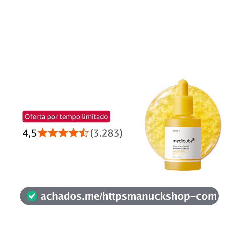 KOJIC ACID TURMERIC NIACINAMIDE SERUM 30ml