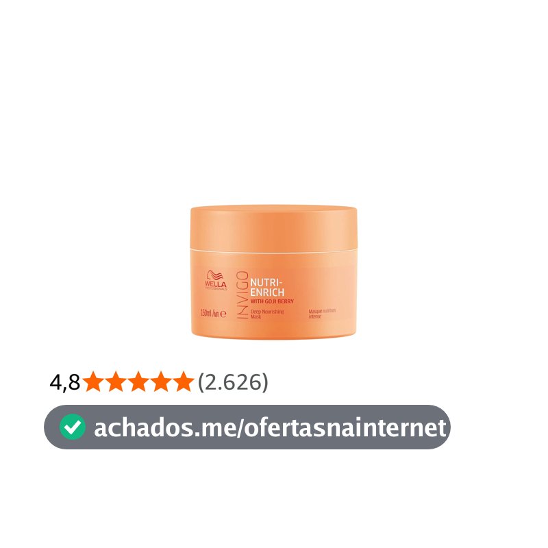 Wella Professionals Invigo Nutri-Enrich - Máscara Capilar 150ml