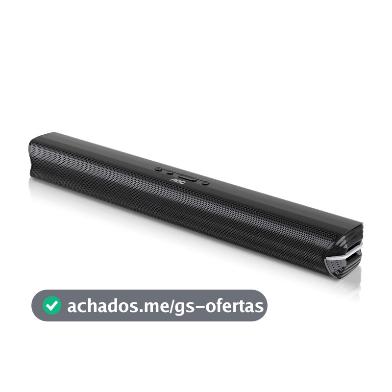AOC ACS2410 Caixa de Som Soundbar 2.0 Canais