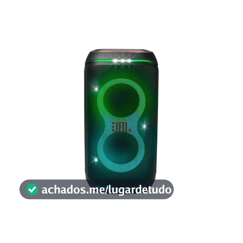 JBL PartyBox Club 120, Caixa de Som Bluetooth com Luzes - Preto