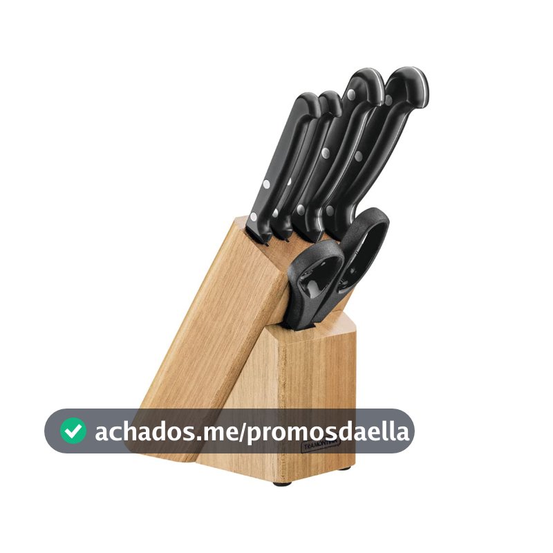 Kit para Cortar, 6 Peças, Tramontina, Ultracorte, Preto