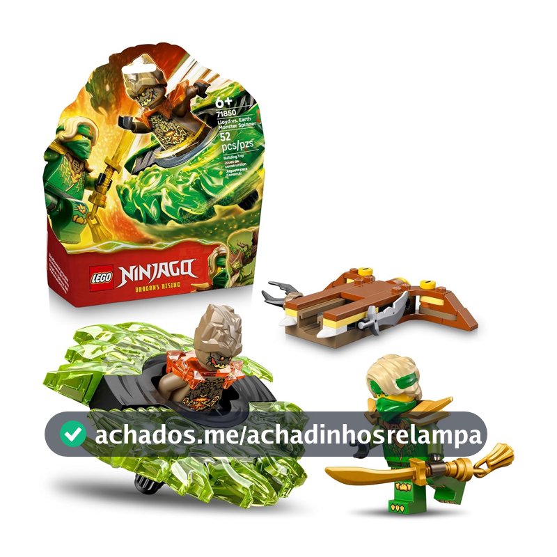 LEGO NINJAGO Lloyd vs. Monstro da Terra, Brinquedo de Batalha 71850