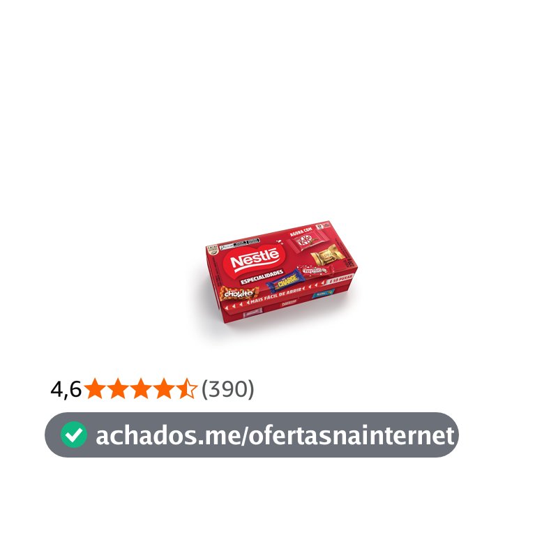 Bombom NESTLÉ Especialidades Caixa 220g