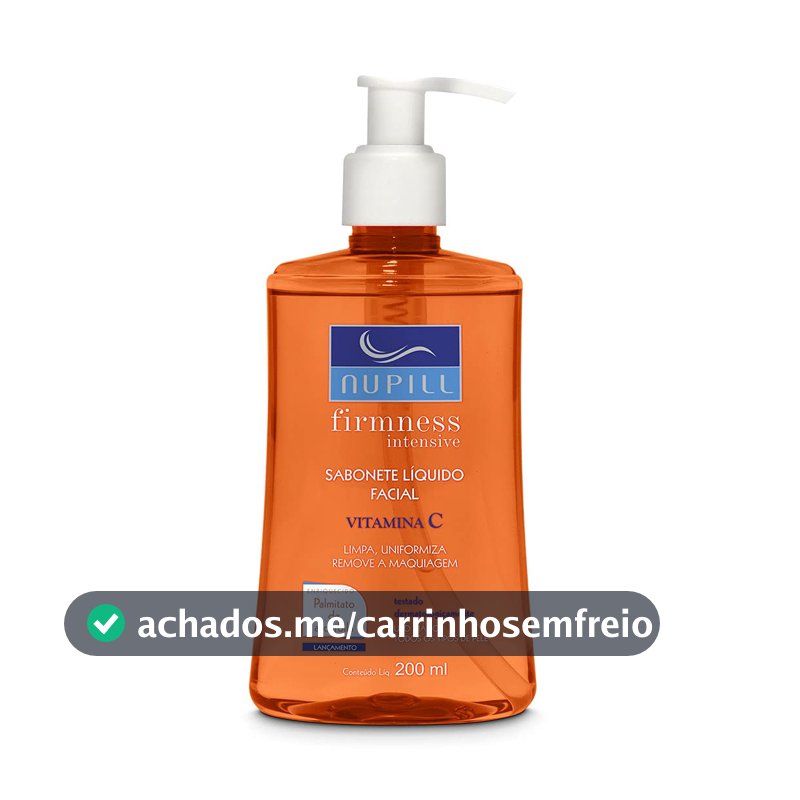 Nupill Sabonete Facial Vitamina C 200Ml