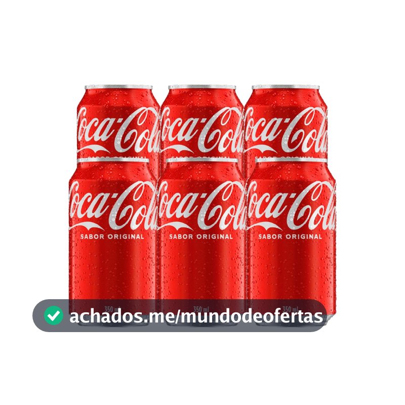 Pack de Coca-Cola Lata 350ML 6 unidades