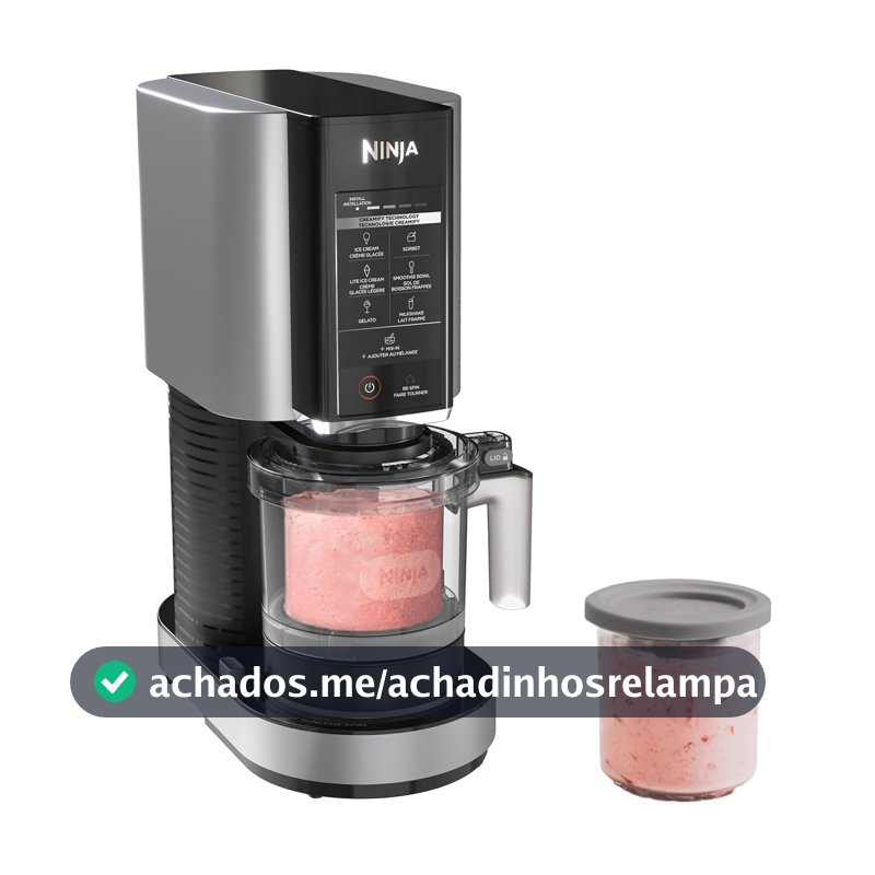 Ninja, Sorveteira Creami, 7 Opções Diferentes de Sorvete, 110V
