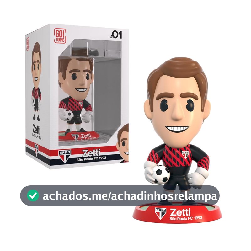 Oferta por tempo limitado: Zetti São Paulo FC 1992 Campeão Mundial Boneco Oficial