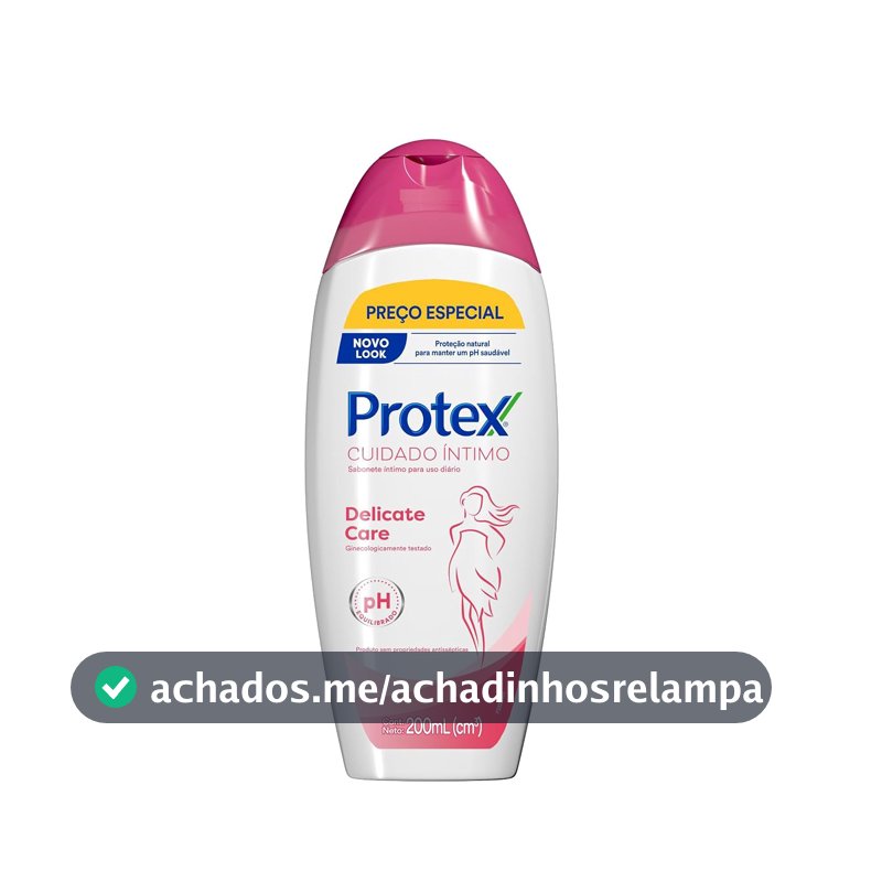 Protex Delicate Care Sabonete Líquido Íntimo, 200ml