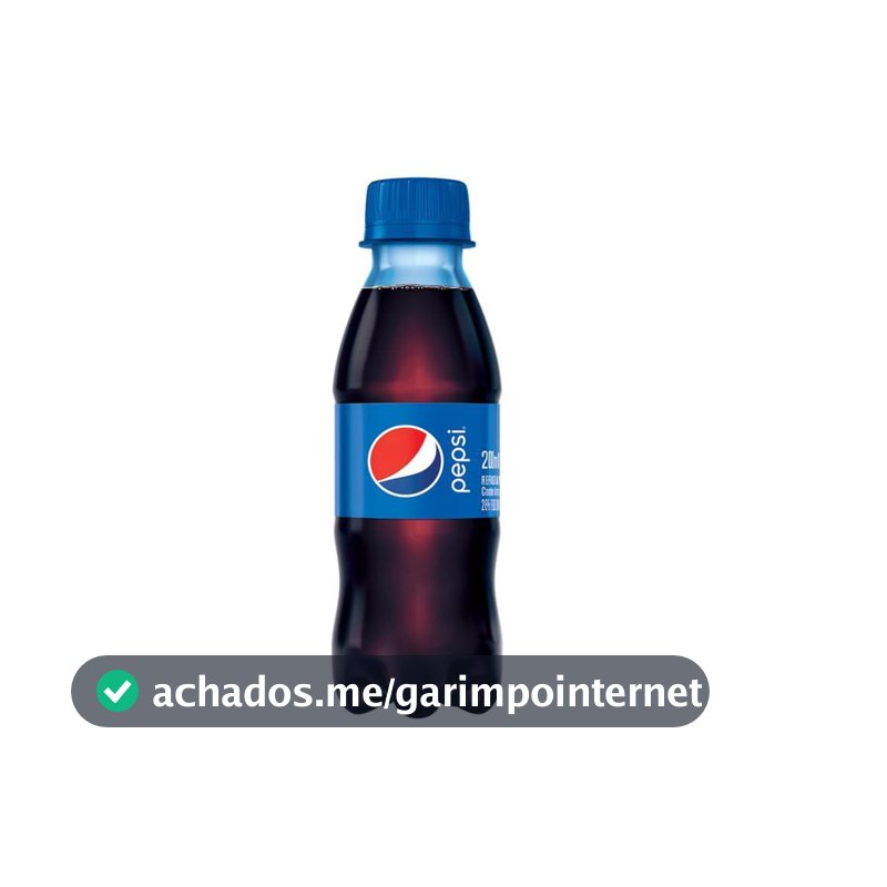 Refrigerante Pepsi, Garrafa 200ml, Pack com 12 unidades