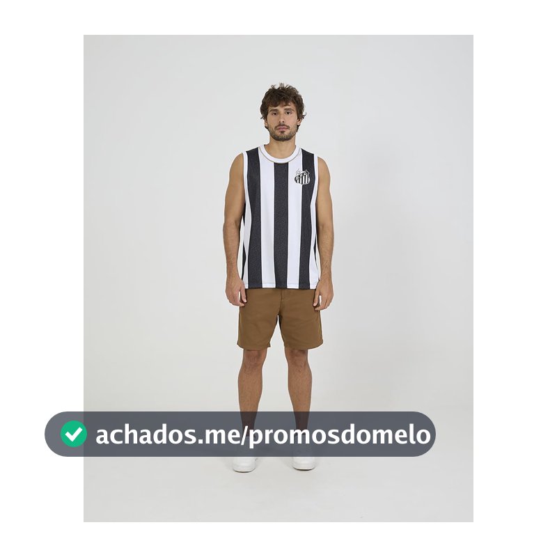 Regata Santos Presenca Masculina Braziline