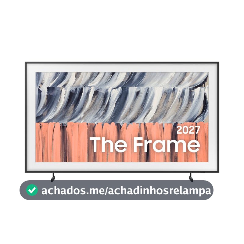 Samsung Vision AI TV 55" The Frame 4K LS03H 26/2027, Tela Matte antirreflexo, Suporte de parede incluso, Dolby Atmos