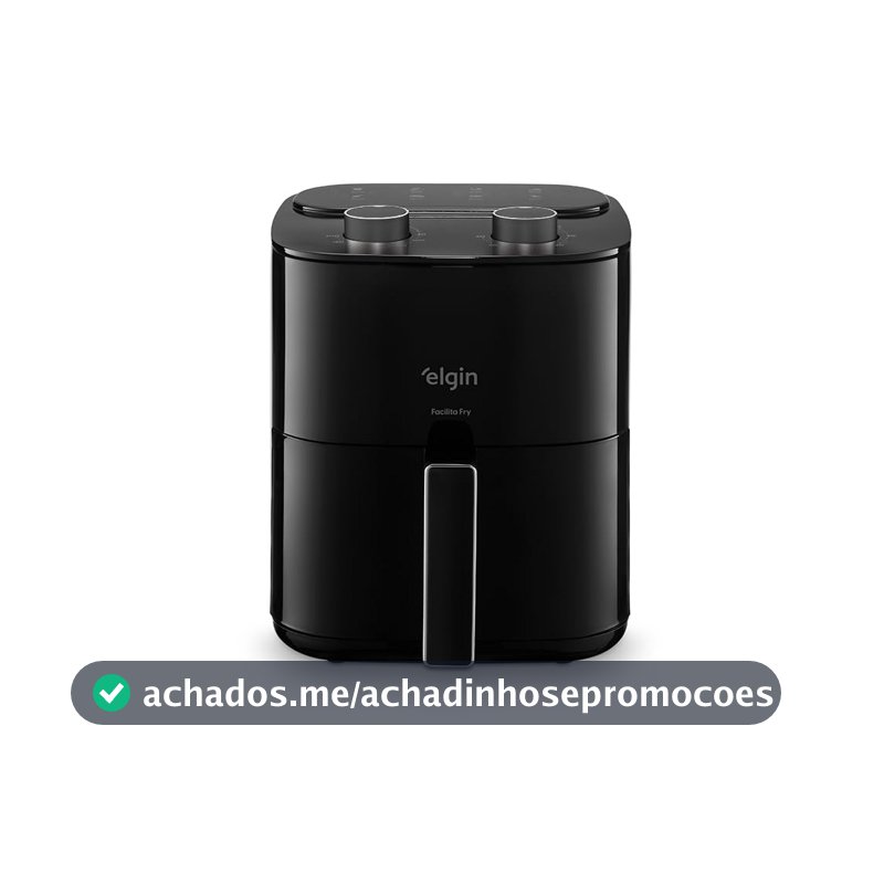 Fritadeira Elétrica Air Fryer Facilita Fry Elgin - 3.5 Litros, 110V