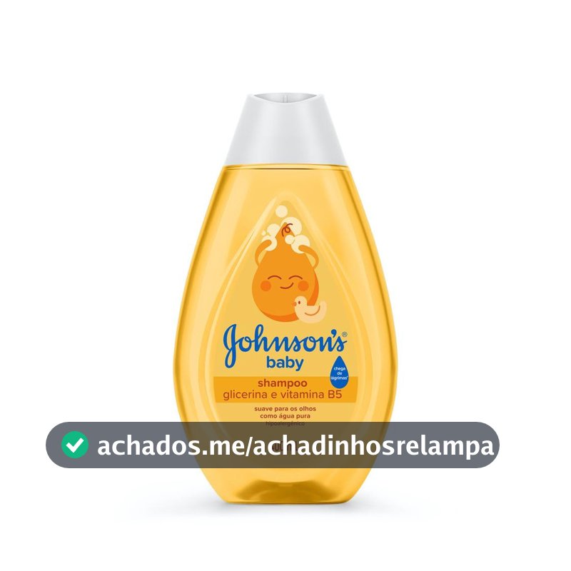 Shampoo de Glicerina Johnson's Baby, 400ml