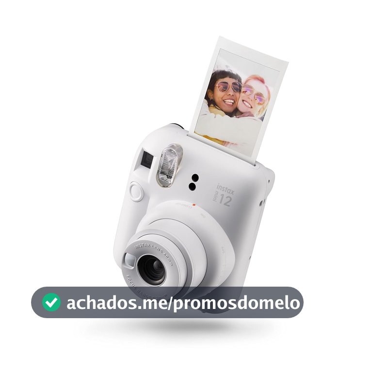 CAMERA INSTAX MINI 12 BRANCO MARFIM
