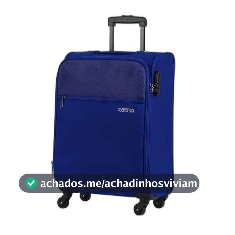 American Tourister Mala de Viagem Frankfurt Azul Pequena