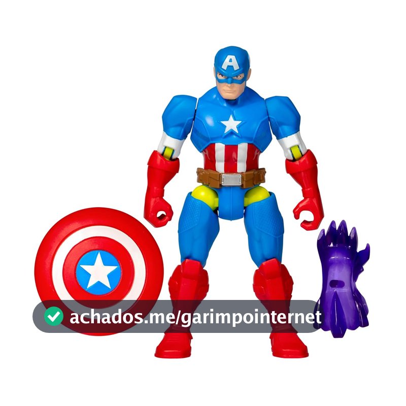 Marvel, MixMashers, Capitão América, Figura de Ação