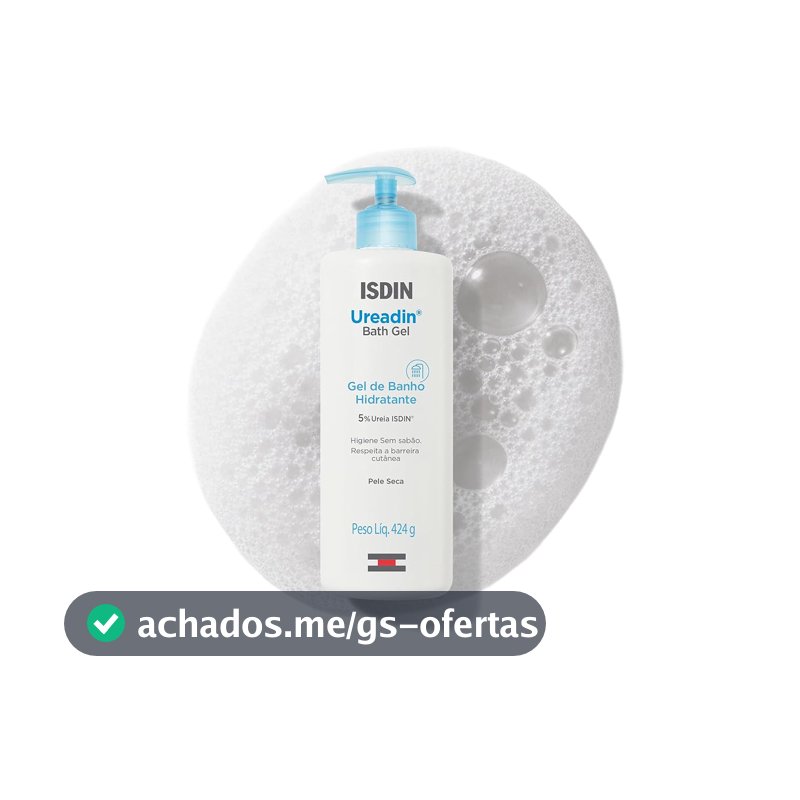 ISDIN Sabonete Líquido Corporal Ureadin Bath Gel - 424g
