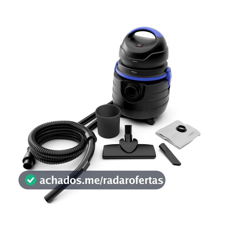 Aspirador de Água e Pó Philco 1500W 20L PAS80 220V