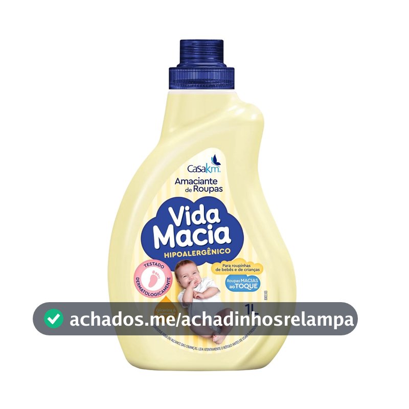 Vida Macia Amaciante Glicerina & Camomila 1L