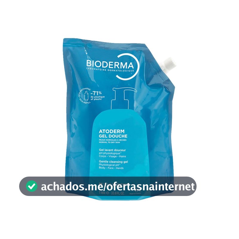 BIODERMA Atoderm Gel De Banho antiressecamento Refil 1L