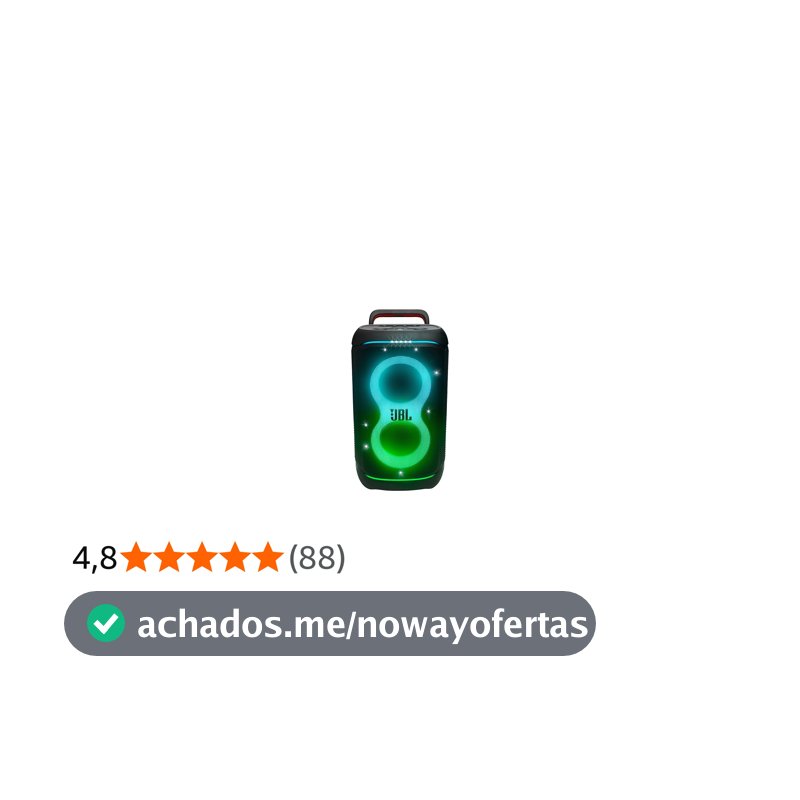 JBL PartyBox 520 Caixa de Som Portátil 400W RMS Preta