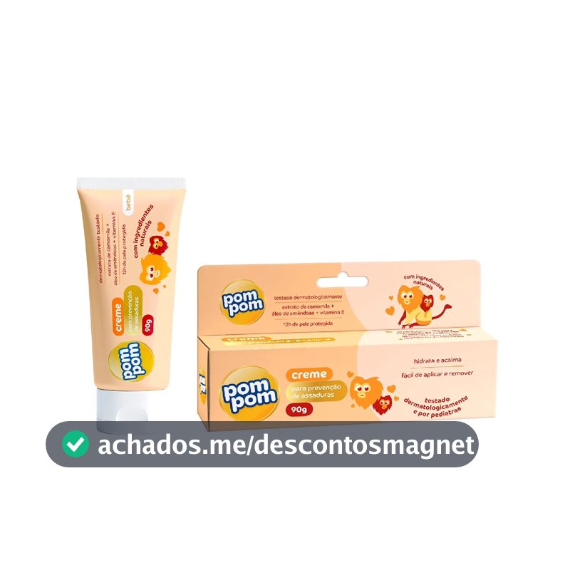 Pomada Pom Pom Anti Assaduras 90G