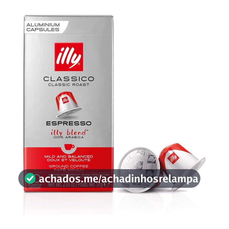 Illy Café Cápsulas Compatíveis com Nespresso Clássico