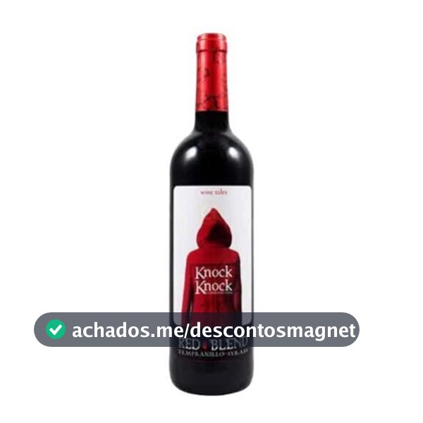 Knock Knock Vinho Tinto Espanhol Red Blend 750Ml