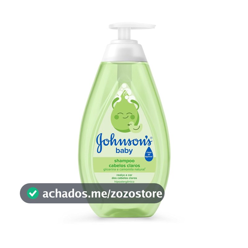 Shampoo Johnson's Baby Cabelos Claros, 750ml
