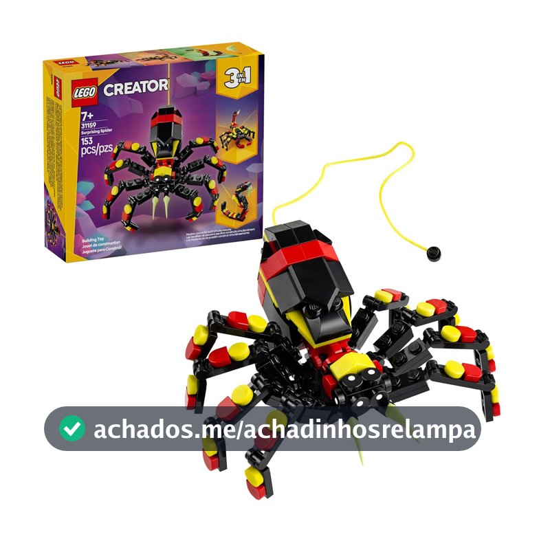 LEGO Creator Animais Selvagens: Aranha Surpreendente 31159