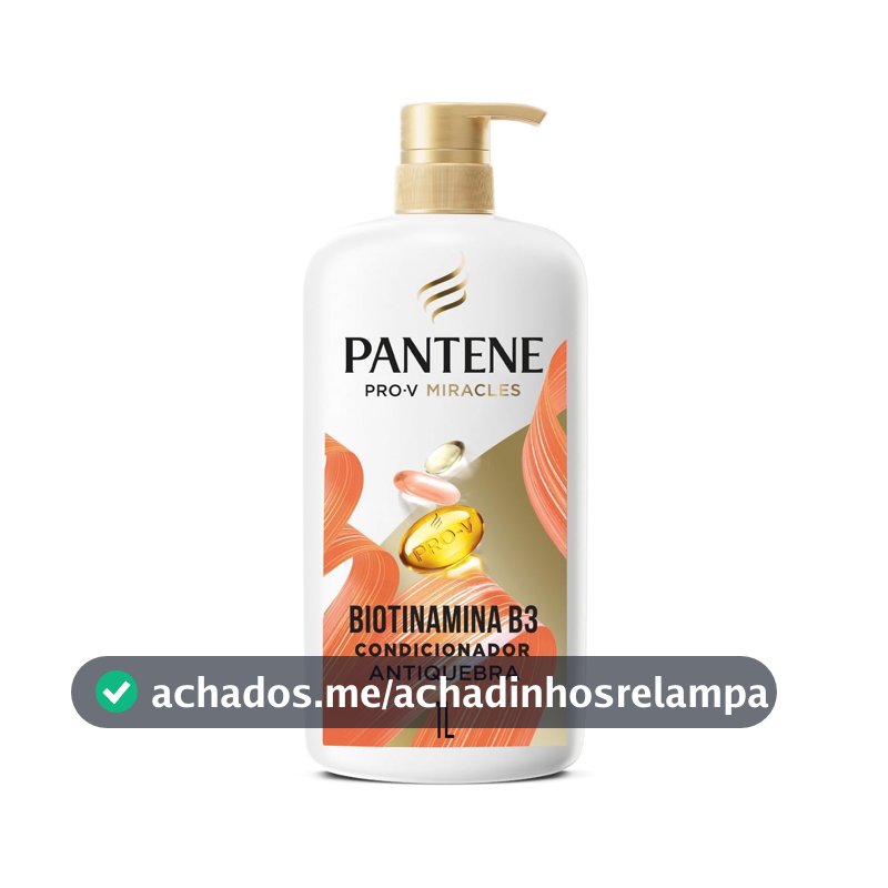 Pantene Pro-V Condicionador Biotinamina B3 Antiqueda e Nutrição 1 L