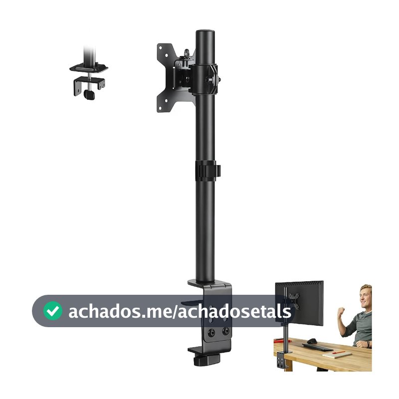 Suporte Articulado de Mesa para Monitor 13-32" VESA 75/100 Até 10kg