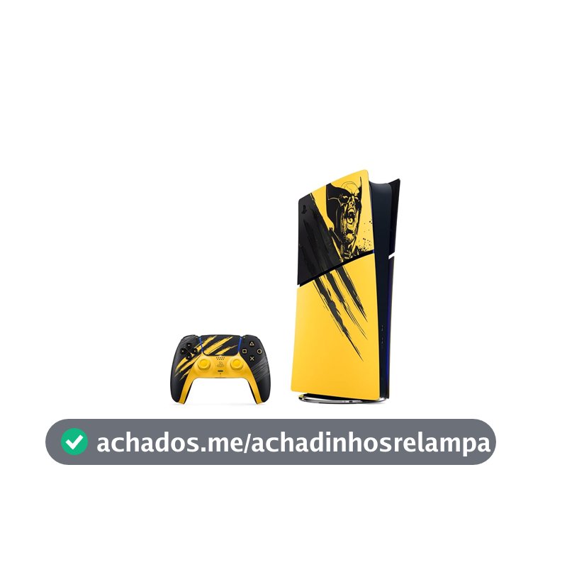 PlayStation®5 Edição Digital – Marvel's Wolverine Pacote de Edição Limitada Amarelo
