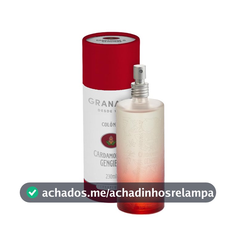 Granado Colônia Terrapeutics, Cardamomo E Gengibre, 230ml