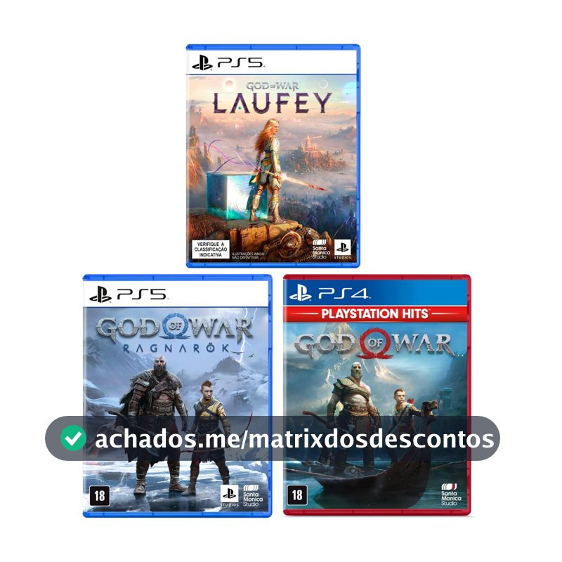 Bundle God of War: Saga Nórdica - PlayStation