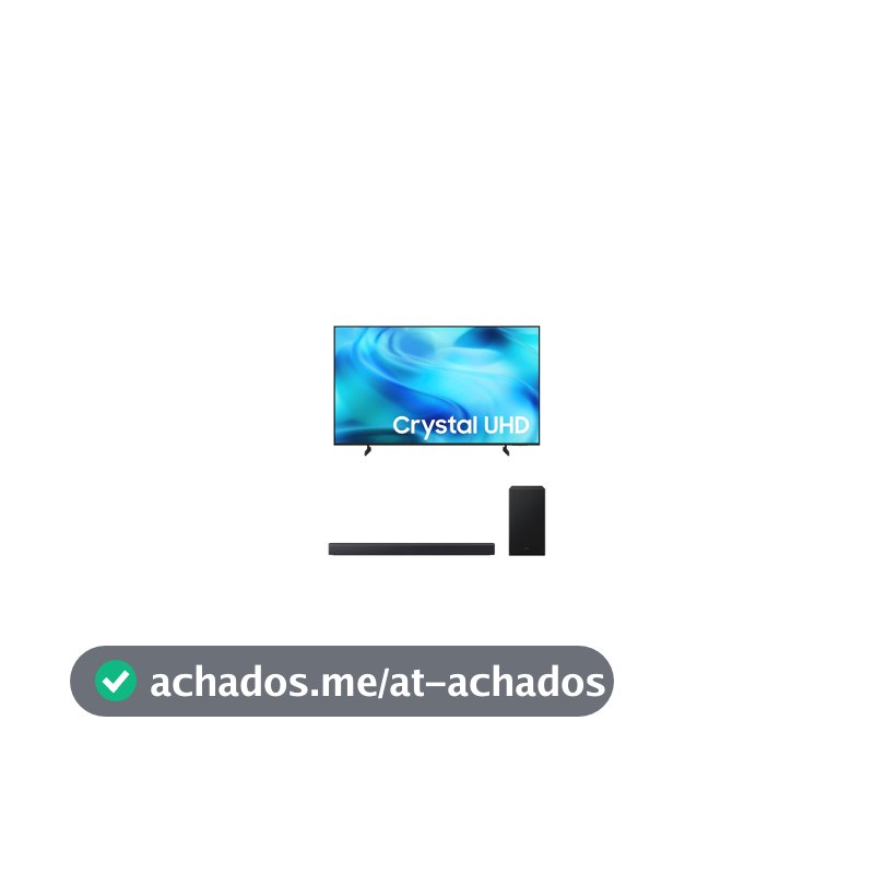 Samsung Combo Smart TV 58" Crystal UHD 4K 2026 + Soundbar Samsung HW-B450F
