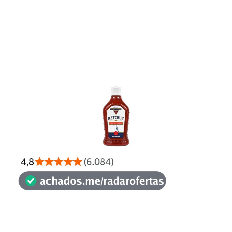 Hemmer Ketchup Tradicional Bisnaga 1kg