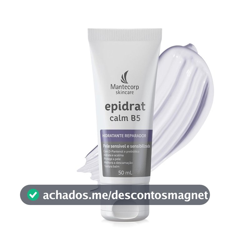 MANTECORP - Hidratante Epidrat Calm B5 - Hidrata e Acalma a Pele, Conforto Imediato, D-Pantenol