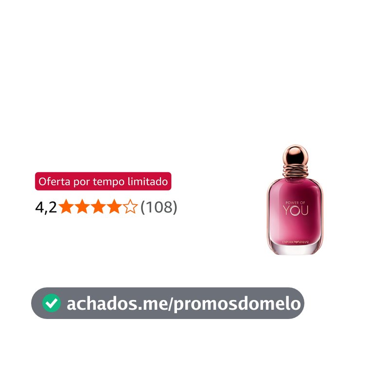 PERFUME FEMININO EMPORIO ARMANI POWER OF YOU 50ml
