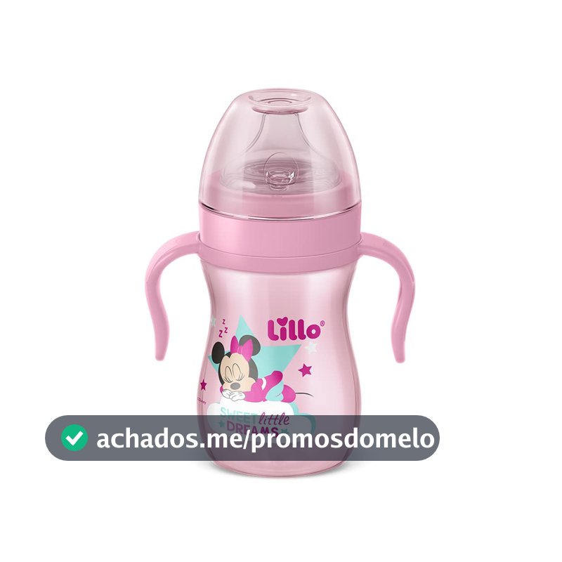 Lillo do Brasil Copo de Aprendizado Disney 240ml - Minnie