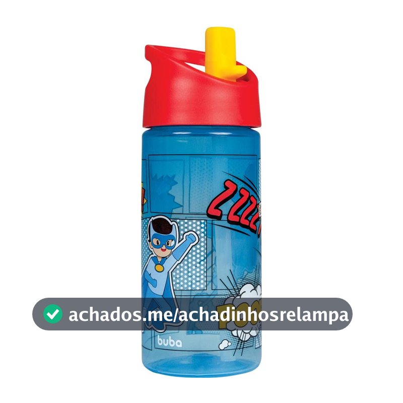 Garrafa Buba, Super-Heróis, Azul