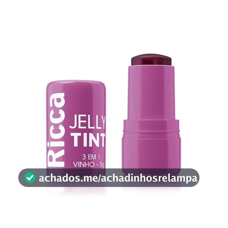 Ricca Bastão Jelly Tint Vinho