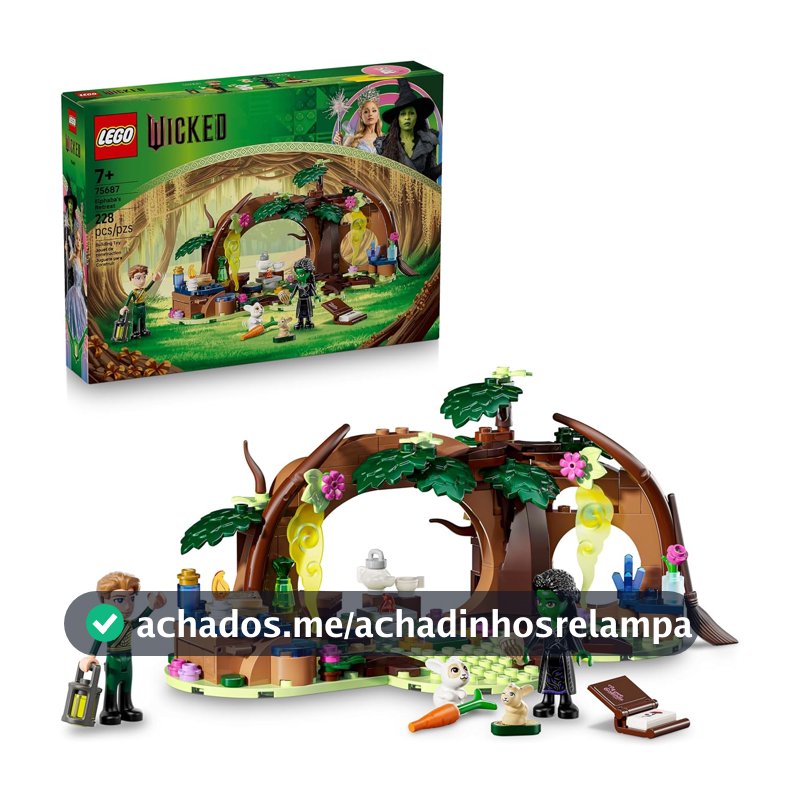 LEGO Wicked Retiro da Elphaba 75687 (228 Peças)