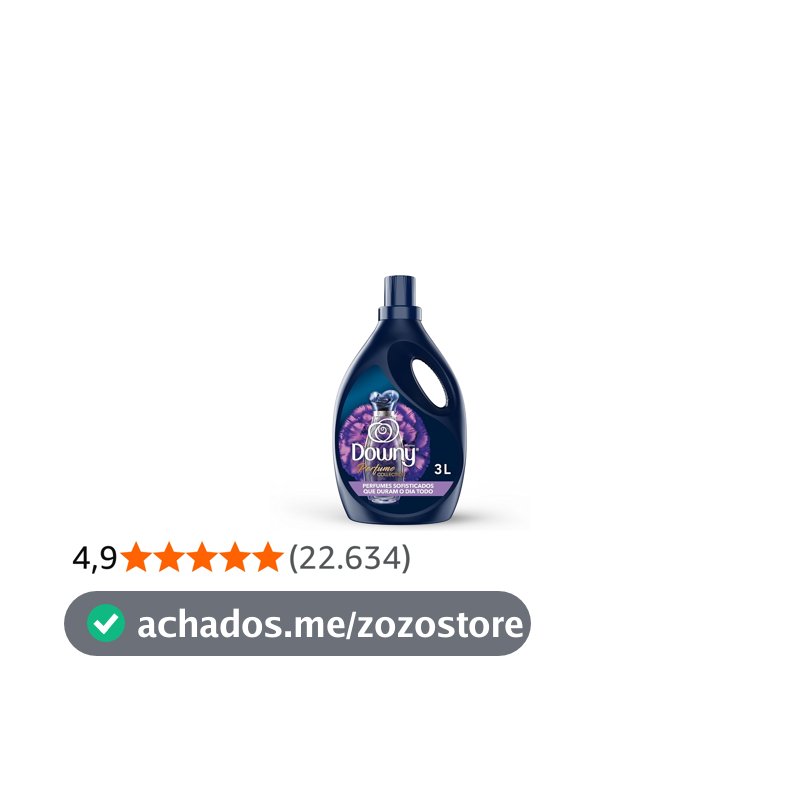 Downy Amaciante Concentrado Perfume Collection Místico 3L