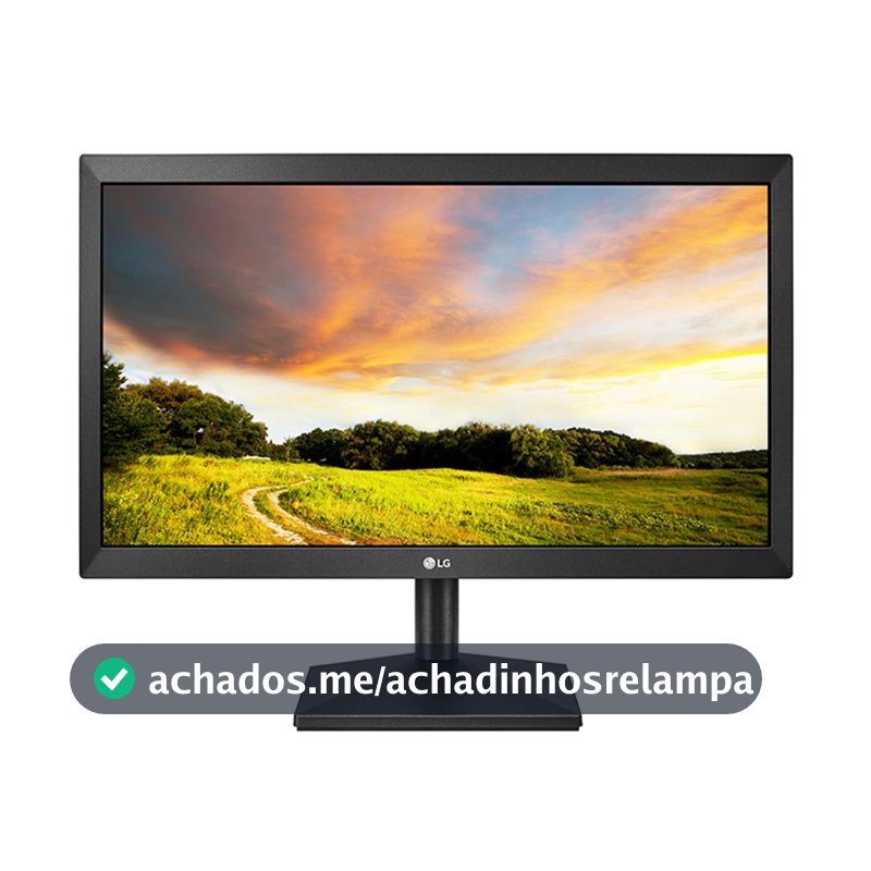 Monitor LG Widescreen 20MK400H - 19.5'' LED HD, HDMI, 2ms, Ajuste de Inclinação, Reader Mode, 4-Screen Split