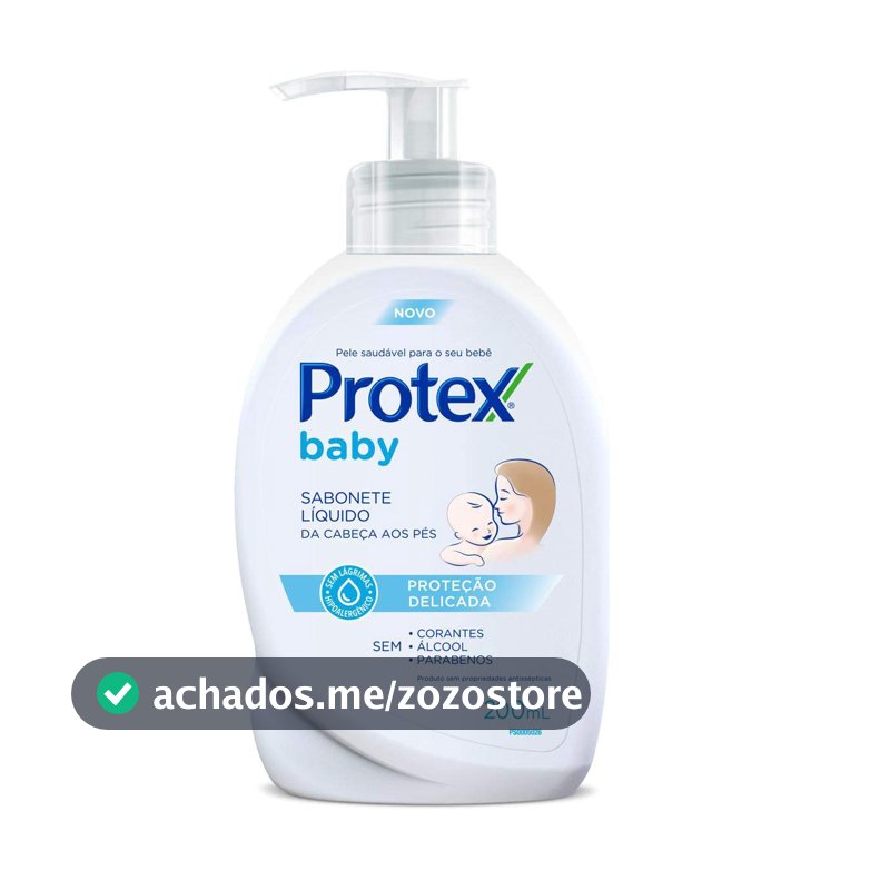 Protex Baby Delicate Care Sabonete Líquido Infantil, 200ml