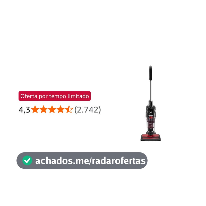 Philco Aspirador Pó Vertical Power Clean 2000W PAS4000V 127V